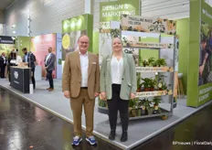 Richard Petri and Luna Schwäble of Floramedia, creative communication and marketing partner for the green sector.